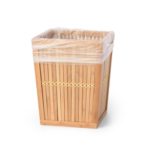 Direct Manufacturer Bamboo Trash Can High quality Eco‑Friendly Bamboo <b>Bin</b> for sale - Product Image 2
