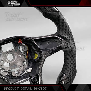 Volant sport en fibre de carbone personnalisé pour Volkswagen Golf MK8 Passat 2020-2025 Atlas Jetta GTI GTD GLI ID4 Tera T-ROC - Product Image 3