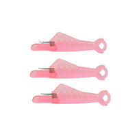 Enfileur d'aiguille en forme de poisson pour machine à coudre en plastique, accessoire d'enfilage rapide