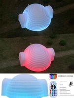 6m/ 26ft harga pabrik balon putih Igloo tenda kubah dengan lampu LED 2 pintu luar ruangan Kemah pesta rumah Marquee Eskimo House