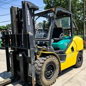 מלגזה משומשת HELI 5 טון, מלגזת דיזל קומטסו יפן FD50-17, מלגזת TCM/מיצובישי 5 טון 10 טון משומשת - Product Image 4