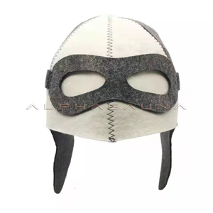 Chapeau de <span class=keywords><strong>sauna</strong></span> russe Banya personnalisé de haute qualité pour fabricants, avec logo personnalisé, en feutre 100% laine, pour la Russie - Product Image 4