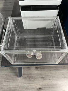 2026 nouvelles chaussures organisateur boîte Pack complet Transparent épaissi bac de rangement pour nous taille 14 avec fermeture magnétique en gros - Product Image 5