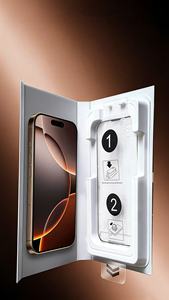 เคสหนังแบบติดตั้งได้ทันทีสำหรับ iPhone 17 Pro Max พร้อมกระจกนิรภัยแบบกันฝุ่นสำหรับ iPhone 16 15 14 <span class=keywords><strong>13</strong></span> 12 ป้องกันความเป็นส่วนตัว - Product Image 6