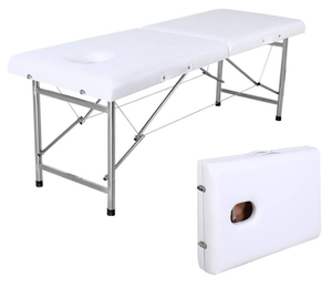 Lettino da Massaggio Portatile Pieghevole con Sgabello, Letto Spa Richiudibile con Foro per il Viso per Salone di Bellezza, Massaggi Terapeutici e Uso Domestico - Product Image 6
