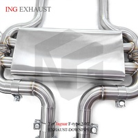 Échappement Valvetronic en acier inoxydable ING pour Jaguar F-type 3.0T |   Pièces de tuning pour voitures de sport à montage direct à haut débit, vente en gros