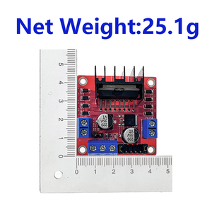 OKY3195 L298N โมดูลควบคุมมอเตอร์สเต็ปเปอร์ ไดรเวอร์มอเตอร์แบบ H-Bridge คู่ สำหรับมอเตอร์กระแสตรง - Product Image 6