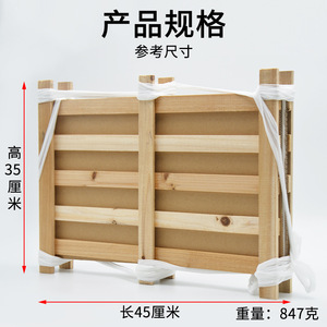 Ensemble de pinces à spécimens en bois, pinces complètes pour la préparation de spécimens végétaux, comprenant du papier absorbant, grande taille 35*45cm - Product Image 4