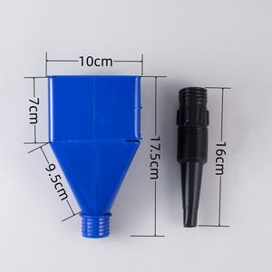 Funil de Óleo Grande Quadrado Ecológico em PP, Flexível e Esticável, Funis de Abastecimento com Saída de 12mm para Auto/Motocicleta - Product Image 2