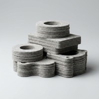 Rouleau de garniture d'étanchéité en feutre de laine en gros, joint mécanique industriel, largeur et longueur personnalisées, directement de l'usine, fabriqué en Chine