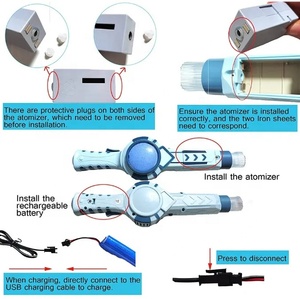 Jouets de machine à bulles de fumée d'été JinYing, entièrement électriques, pour bulles de fumée élastiques - Product Image 3