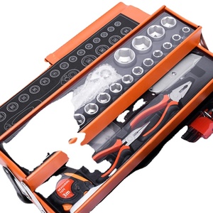 Hot Carbon Thép Nam Châm 85Pcs Cơ Khí Công Cụ Nhà Hộp Tay Công Cụ Tủ Xe Sửa Chữa Công Cụ Thiết Lập - Product Image 2