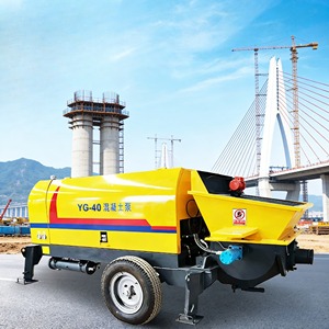 Pompe à béton sur remorque, <span class=keywords><strong>prix</strong></span> de <span class=keywords><strong>gros</strong></span> direct usine avec garantie de 3 ans pour les distributeurs étrangers - Product Image 4