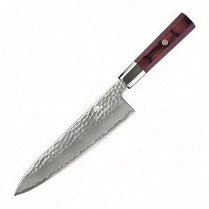 Stainless Steel Blade 8.5-Inch Japanese Chef Kiritsuke <b>Knife</b> 67 Layers Traditional Design Wood Kitchen Use Cutting Vegetables - Product Image 1