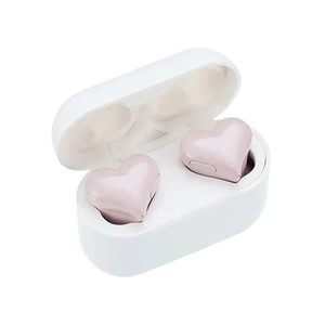 Audífonos <span class=keywords><strong>Red</strong></span> Love TWS, Auriculares <span class=keywords><strong>Bluetooth</strong></span> de Grado Estudio, Mini Auriculares Inalámbricos <span class=keywords><strong>Bluetooth</strong></span>, Mejor Calidad, con Micrófono Integrado - Product Image 2