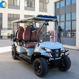 Robetaa 可定制 6 座电动高尔夫球车舒适观光载客车，适用于度假村和社区使用 - Product Image 3