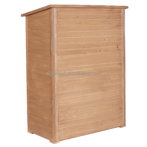 Caseta de Almacenamiento para Jardín SDGS002, Fácil de Montar, de Madera con Tratamiento Natural - Product Image 4