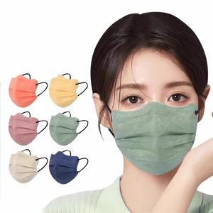 หน้ากากอนามัย3ชั้นแบบใช้แล้วทิ้งรูปตัววี3D แฟชั่นหน้ากากป้องกัน <span class=keywords><strong>KF94</strong></span>สไตล์เกาหลี - Product Image 1