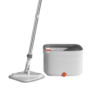 Floor Cleaning Mop Giratrio And Bucket With Wringer Set Magic Mop Buy