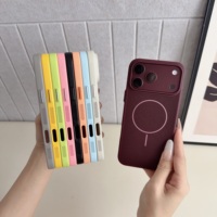 Casing Pendingin Disipasi Panas Bernapas untuk iPhone 12 13 14 15 16 17 18Pro Max, Mendukung Pengisian Daya Nirkabel, Magnetik, Berlubang Titik-titik