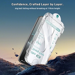 Tốt Nhất Ma Thuật Hộp Tempered Glass Bảo Vệ Phim Cho iPhone 17 Không Khí Cho iPhone 17 Pro Cho iPhone 17 Pro Max Tempered Glass Di Động - Product Image 3