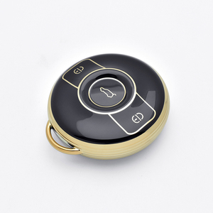 Accessoires auto Accessoires de clé de voiture Couverture de clé de voiture en TPU souple pour Mercedes Benz Smart - Product Image 3