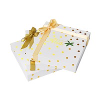 Boîte magnétique personnalisée avec logo, dorure à chaud, en carton rigide, finition mate, emballage cadeau avec fermeture magnétique à clapet