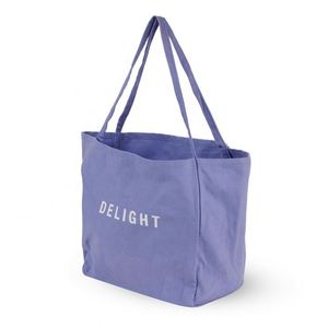 Wholesale Fashion Custom <b>Large</b> Capacity High Quality Shoulder <b>Bag</b> Women Deluxe 12oz 100% Cotton <b>Canvas</b> the Tote <b>Bag</b> Purple - Product Image 2