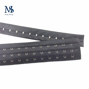 MingShang – Corset <span class=keywords><strong>à</strong></span> crochet et œillet Invisible, 1 mètre, bande <span class=keywords><strong>à</strong></span> crochet et <span class=keywords><strong>oeil</strong></span>, accessoires de soutien-gorge, vente en gros - Product Image 2