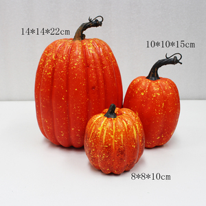 Wholesale Simulated Design <b>Foam</b> <b>Pumpkins</b> for Halloween Thanksgiving Table Fall Harvest Home Decor for Artificial Faux <b>Pumpkin</b> - Product Image 5