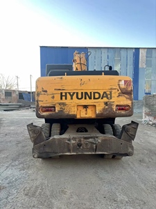 Excavadora de Ruedas Hyundai 210w-7 Original, Buen Rendimiento, Cummins Incluido, 210w-9 210-7 R215 R225 R220 - Product Image 3