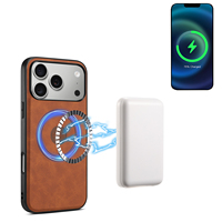 Étui portefeuille magnétique Denior OEM/ODM personnalisé en similicuir PU vintage avec protection antichute pour les séries Apple 17/16/15/14/13/12
