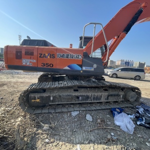 Excavadora de orugas Hitachi ZAXIS 350-5G 350-3G usada de 35 toneladas con motor de núcleo y componentes PLC Maquinaria de segunda mano - Product Image 6