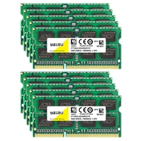 Módulo de Memoria RAM para Portátil DDR3 DDR3L 4GB 8GB PC3 1.5V 1333 1600 1866Mhz PC3L 1.35V 8500 10600 12800 Sodimm Memoria RAM para Notebook