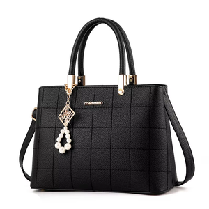 Wholesale Fashion Designer Pu Leather Ladies Hand Bag Crossbody Women <b>Purses</b> and Handbags With Pearls Pendent - Product Image 1