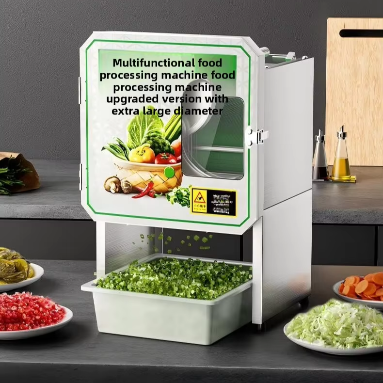 220V 360W Multifunctional Catering Food Processor | Birui Commercial Vegetable Slicer Dicer High Power Motor 1 Year Warranty