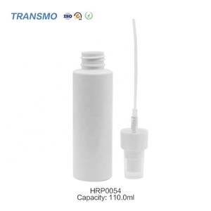 Free Samples <b>Empty</b> Spray <b>Bottles</b> Custom Hair Spray <b>Bottles</b> 110ml <b>Empty</b> White Fine Mist Spray <b>Bottle</b> with Pump - Product Image 4