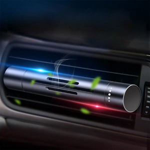 Haute qualité Mini noir aromathérapie désodorisant voiture é<span class=keywords><strong>vent</strong></span> diffuseur d'air <span class=keywords><strong>Clip</strong></span> avec Gel acier inoxydable voiture parfum - Product Image 2