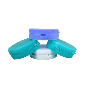 Tapa de plástico de 57 mm con cierre de rasgo grande para crema corporal, tapa de xilitol, tapa abatible de plástico para botella sólida al por mayor - Product Image 3