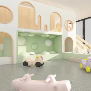 Centri commerciali per la scuola uso domestico interattivo resistente alle intemperie palla Pit Climbing scivolo per bambini <span class=keywords><strong>parco</strong></span> <span class=keywords><strong>giochi</strong></span> al coperto con pannelli di sicurezza ai bordi - Product Image 5