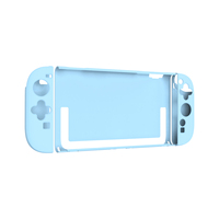 Casing Pelindung TPU+PC Desain Pink Split dengan Potongan Presisi, Pengisian Daya Langsung, untuk Nintendo Switch 2, Aksesoris Gaming