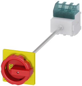 3LD2514-0TK53 Load Break Switch 63A 3-Pole 690V IP65 Plastic Rotary Handle Emergency Stop Disconnector Industrial Control - Product Image 1
