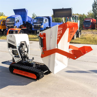 Hochwertiger HT-D500 Raupen-Minidumper 500kg Minidumper mit Kettenantrieb
