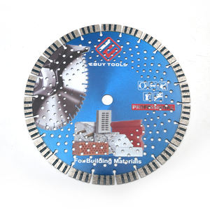 Pisau gergaji berlian Turbo bersegel, cakram pemotong melingkar kering profesional untuk ubin marmer granit beton - Product Image 1