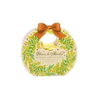 Boîte de bonbon de Noël de mariage boîte-cadeau pliable faite à la main imprimée sur mesure pour l'emballage de faveur de luxe de chocolat de collations de fête de sushi