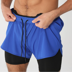 Shorts de sport unisexes de haute qualité pour hommes, séchage rapide, maille respirante, <span class=keywords><strong>taille</strong></span> mi-haute, essentiels pour hommes - Product Image 5