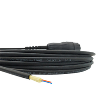 Câbles d'antenne à fibre optique FullAXS LC Duplex SM/MM, assemblages de câbles CPRI blindés pour extérieur, étanches IP67, cordon de raccordement pour 4G/5G