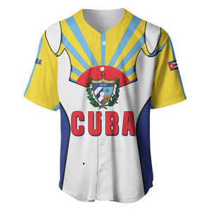 Camiseta de béisbol personalizada del Día de la independencia de <span class=keywords><strong>Cuba</strong></span> 1868 <span class=keywords><strong>Tocororo</strong></span> con mariposa blanca, camiseta de béisbol de poliéster <span class=keywords><strong>Cuba</strong></span> al por mayor para hombres - Product Image 6