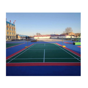 Modular Interlocking Indoor Outdoor Weatherproof Basketball Court Kindergarten Sports Floor Tiles Plastic Flooring Floor <b>Mats</b> - Product Image 5