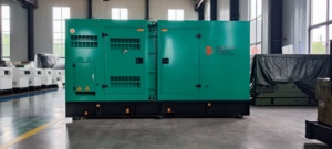 Chất lượng cao 330kw ba-giai đoạn Máy phát điện diesel 412.5kva im lặng và tiếng ồn thấp cách âm Set cho 220V & 480V Điện áp định mức - Product Image 5